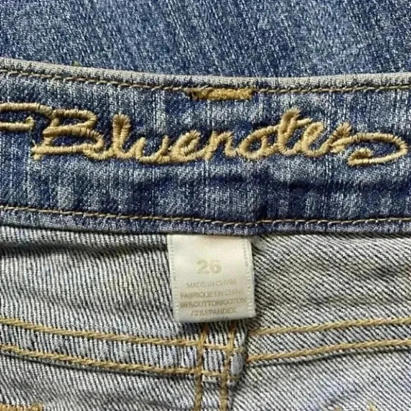 Vintage Bluenotes Jeans Low Rise Baby Bootcut Y2K Mid Blue Denim Size 26 - Picture 15 of 16